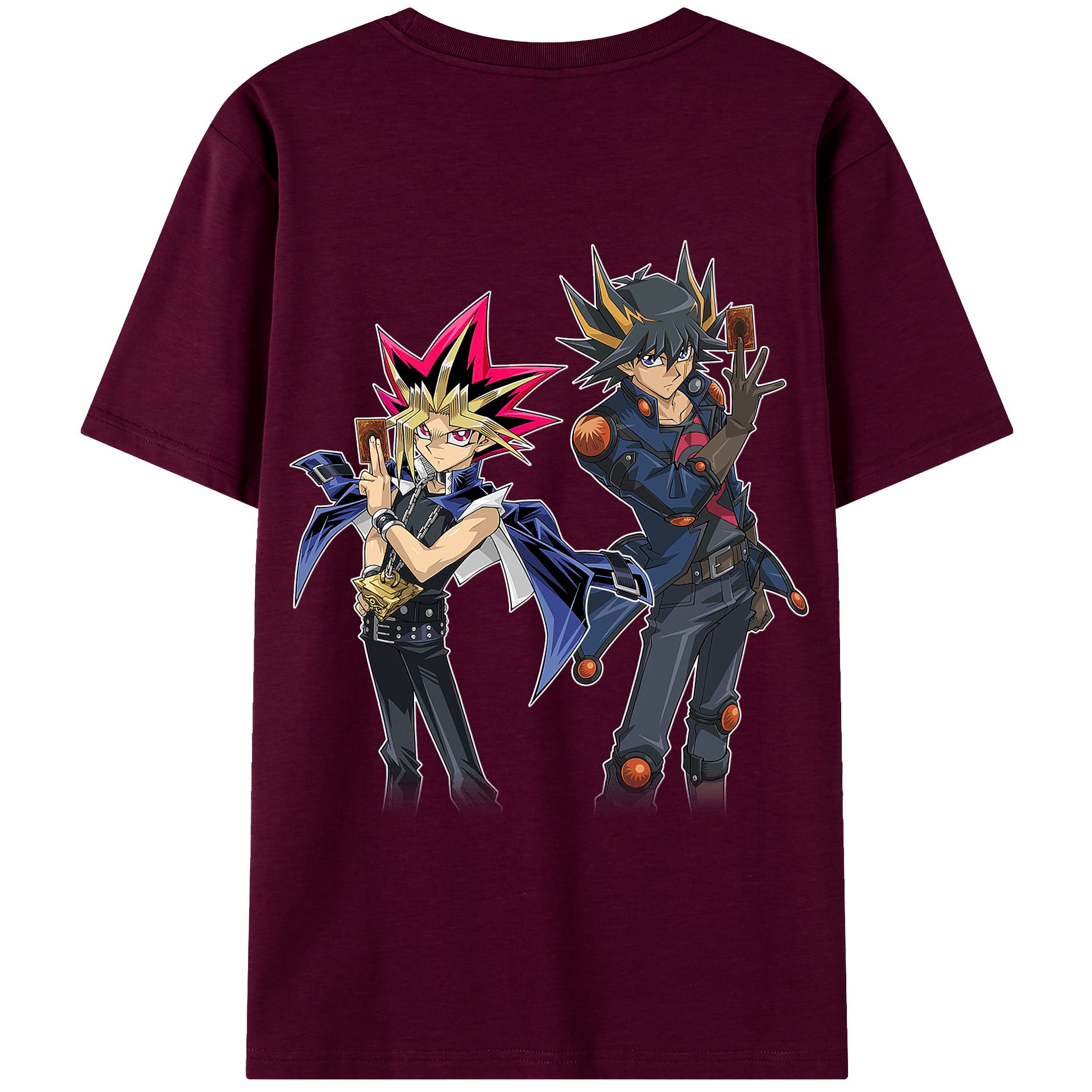 （画像用） 遊☆戯☆王 Yu-Gi-Oh! レディース半袖Tシャツ(バックプリント)